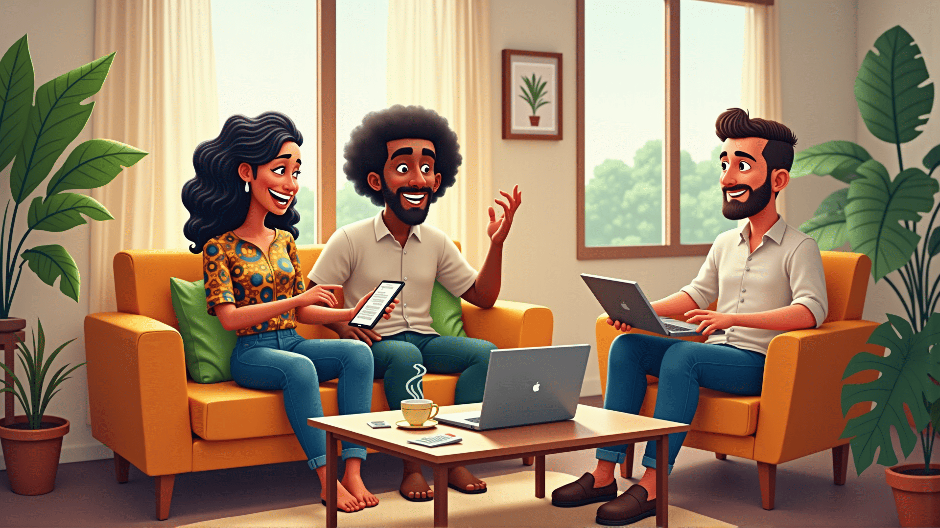 Clientes compartilhando suas experiências